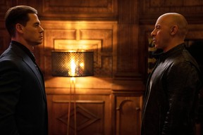 John Cena and Vin Diesel in F9.