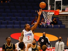 The Toronto Raptors took on Kawhi Leonard and the Los Angeles Clippers on Tuesday.