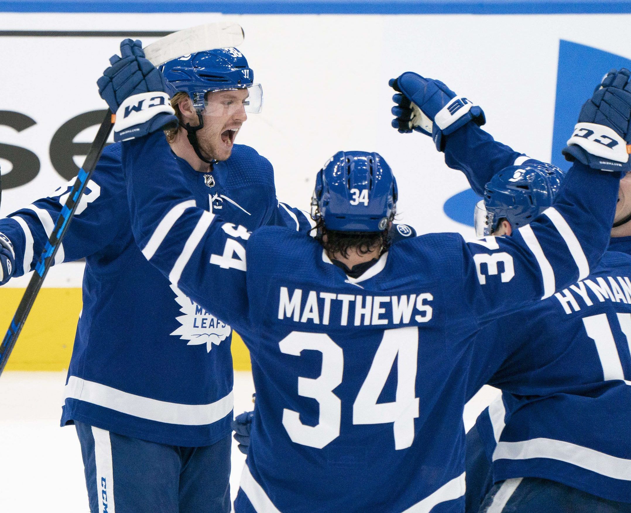 Dominant Matthews Notches Three Points As Maple Leafs Even Series ...