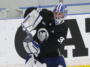 Jack Campbell will likely get a lot of starts for the Maple Leafs.