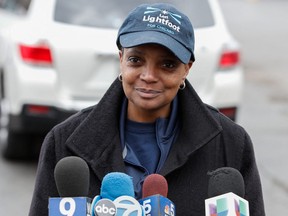 Chicago mayor Lori Lightfoot is being labelled a Nazi and a monster by Tucker Carlson.