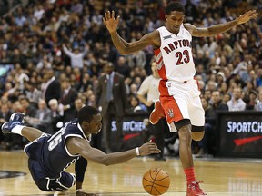 Lou Williams during his days with the Toronto Raptors.