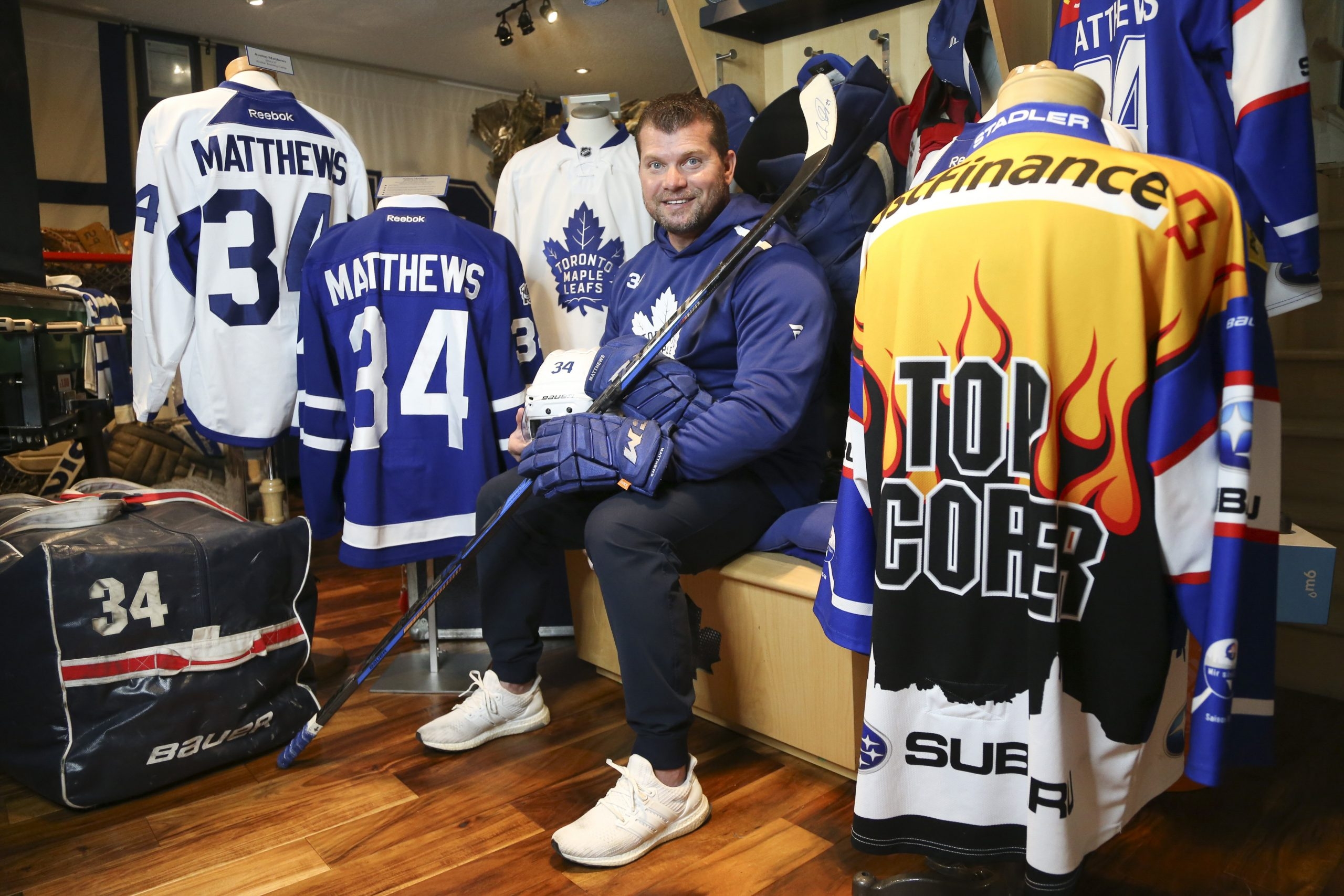 Mats Sundin Autographed Toronto Maple Leafs Pro Jersey - NHL Auctions
