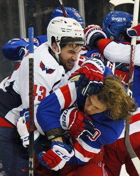 Lest anyone forget, it was the Rangers’ Artemi Panarin who jumped Capitals tough guy Tom Wilson during their infamous scrum on Monday. GETTY IMAGES