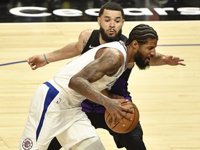 LA Clippers guard Paul George and Raptors guard Fred VanVleet were the two best players on the floor on Tuesday night.