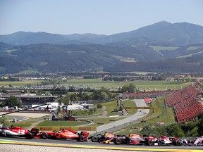 General view during the Austrian Grand Prix at the Red Bull Ring on June 30, 2019.