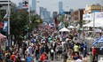 Crowds take in Taste of the Danforth on Danforth Ave. in Toronto on August 12, 2017.