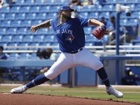 Toronto Blue Jays pitcher Alek Manoah.