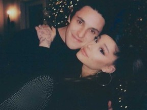 Ariana Grande and Dalton Gomez.