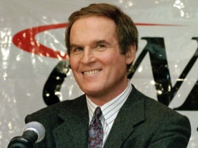 Charles Grodin appears at a news conference in New York on Nov. 15, 1994