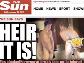 Prince Harry can giggle now about raunchy photos taken in Las Vegas in 2012.