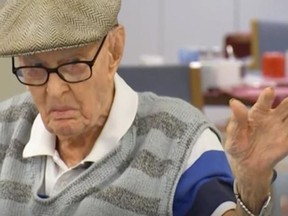 Dexter Kruger, 111, is Australia's oldest man.