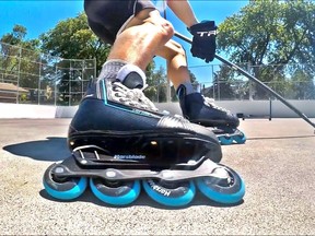 The Marsblade rollerblades were a popular training tool of NHLers last year after the pandemic shut down their season.