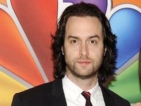 Chris D'Elia arrives for the NBC network upfront presentation at Radio City Music Hall, Monday, May 14, 2012 in New York.