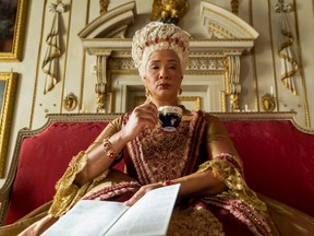 Golda Rosheuvel plays Queen Charlotte in Netflix's "Bridgerton."