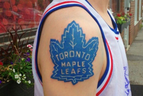 According to a new study, the Leafs are winners in the tattoo parlour.