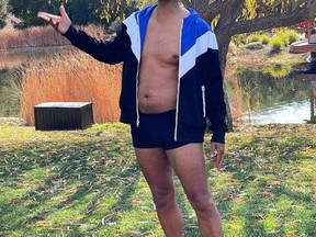 Will Smith rocks the dad bod.