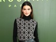 Kendall Jenner attends the Longchamp fashion show during February 2020 - New York Fashion Week: The Shows at Hudson Commons on February 08, 2020 in New York City.