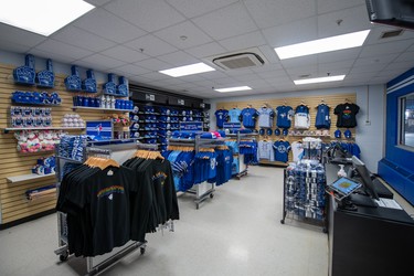 The Jays Shop at Sahlen Field in Buffalo.