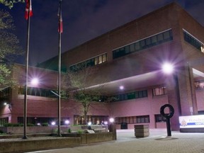 A 25-year-old Hamilton man has been charged after allegedly threatening to "shoot up" the Hamilton Police Central Station and the officers inside the building.