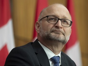 Justice Minister David Lametti is seen during a news conference in Ottawa, Nov. 26, 2020.