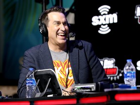 Actor Rob Riggle speaks onstage during day 3 of SiriusXM at Super Bowl LIV on Jan. 31, 2020 in Miami, Fla.
