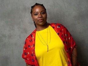 Co-founder of Black Lives Matter Movement Patrisse Cullors attends the United State of Women Summit on May 5, 2018, in Los Angeles, California. (Photo by VALERIE MACON / AFP) (Photo by VALERIE MACON/AFP via Getty Images)