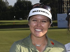 Canadian golfer Brooke Henderson.