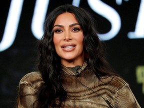 Kim Kardashian attends a panel for the documentary "Kim Kardashian West: The Justice Project" during the Winter Television Critics Association Press Tour in Pasadena, Calif., Jan. 18, 2020.