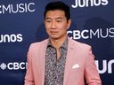 Simu Liu on the red carpet at the Juno Awards in London, Ont.  on Sunday, March 17, 2019. 