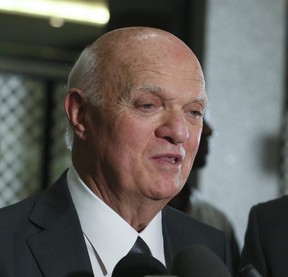 Former Maple Leafs GM Lou Lamoriello has built a Stanley Cup contender in New York that has far less talent than Toronto’s roster. VERONICA HENRI/SUN FILES