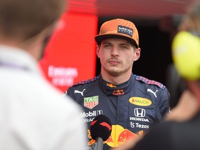 Red Bull's Max Verstappen is pictured after qualifying for the French Grand Prix in Le Castellet, France, June 19, 2021.
