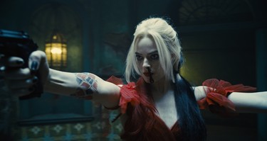 Margot Robbie as Harley Quinn in The Suicide Squad.