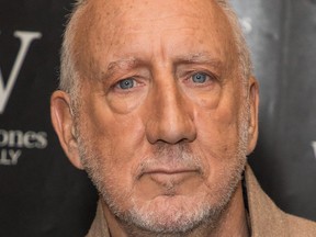 Pete Townshend attends photocall ahead of his new book 'The Age of Anxiety' signing at Waterstones in London, Nov. 5, 2019.