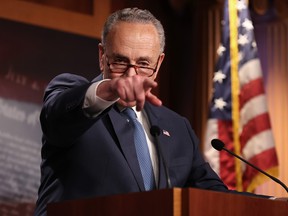 U.S. Senate Majority Leader Charles Schumer (D-NY) doesn't understand what Justin Trudeau is doing with the border.