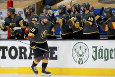 Vegas defenceman Shea Theodore had a goal and an assist in the Golden Knights' 4-1 win over the Montreal Canadiens in Game 1 on Monday night.