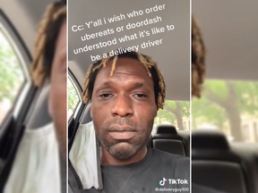 Uber Eats driver took to TikTok to cry about receiving a $1.19 tip.