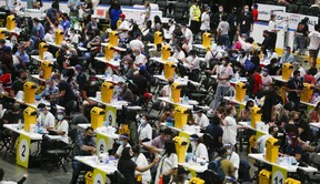 In hopes to hit a  record for the most vaccines administered in one day, Toronto Vaccine Day takes place at Scotiabank arena on Sunday, June 27, 2021. VERONICA HENRI/TORONTO SUN