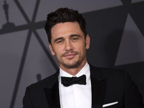 In this file photo taken on November 11, 2017 actor James Franco attends the 2017 Governors Awards, in Hollywood, California.