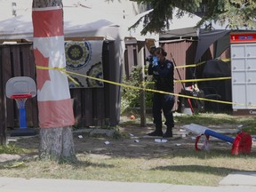 A man, 29, was shot dead at a townhouse complex on Smith Lane in Ajax on Wednesday, June 2, 2021.
