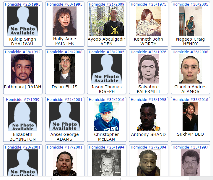  Some of Toronto’s cold cases from June.