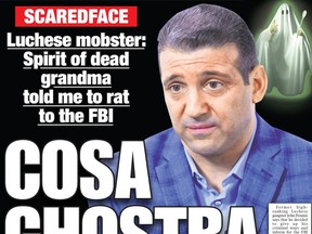 Mob turncoat John Pennisi said the ghost of his grandparents convinced him to flip.