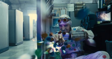 DAVID DASTMALCHIAN as Polka-Dot Man in Warner Bros. Pictures’ superhero action adventure THE SUICIDE SQUAD.