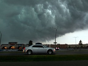 New research has revealed a growing prevalence of highly toxic “forever chemicals” known as PFAS in rainwater in the Great Lakes basin, increasing fears about the negative health effects for humans and wildlife. In this file photo a storm front passes over Devonshire Mall in Windsor on June 18, 2014.
