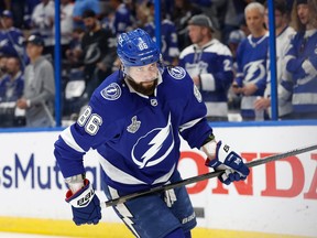 Tampa Bay Lightning right winger Nikita Kucherov.