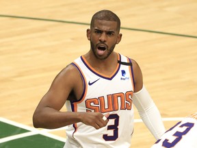 Chris Paul and the Phoenix Suns dropped Game 3 against Milwaukee.