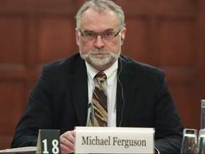 Former auditor-general Michael Ferguson is pictured on Oct. 25, 2012