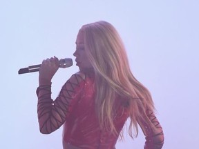 Iggy Azalea performs on stage during Univision's "Premios Juventud" 2017 Celebrates The Hottest Musical Artists And Young Latinos Change-Makers at Watsco Center on July 6, 2017 in Coral Gables, Florida.