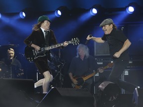 AC/DC plays a thunderous set at Downsview Park to over 40,000 fans during their Rock or Bust World Tour in Toronto on Thursday September 10, 2015.