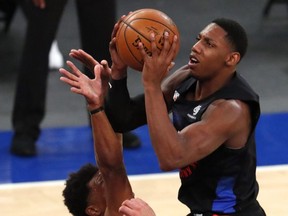 RJ Barrett led the Canadian Under-19s to gold not too long ago. He could provide a big boost for the run to 2028 in Los Angeles. USA TODAY SPORTS